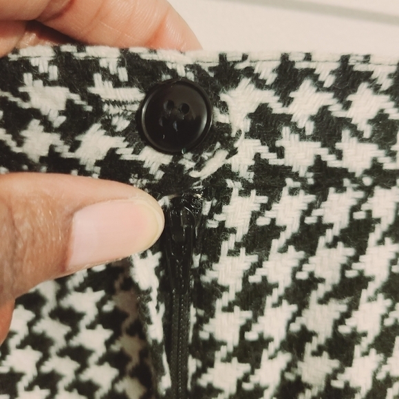 Unbranded | Women's Vintage Houndstooth Printed Pencil Skirt (Size 18) - Picture 10 of 11